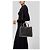 Borsa tote a tre tasche Prada Saffiano Soft nera Nero - vista 4