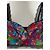 Top Versace x Dua Lipa Negro Multicolor - vista 3