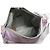 Borsa da viaggio Prada in nylon rosa - vista 7