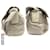 Borsa a spalla Prada in nylon grigio argento - vista 5