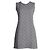 Fendi Monogramm Kleid Grau Nylon