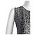Fendi Monogramm Kleid Grau Nylon - Ansicht 4