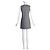Fendi Monogramm Kleid Grau Nylon - Ansicht 5