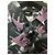 Camicia Fendi in seta stampa FF Block blu viola multicolore Porpora - vista 3