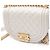 Chanel Boy Leather Shoulder Bag White - view 6