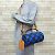 Borsa a Spalla Soft Polochon PM Damier Pop Louis Vuitton Marrone Blu - vista 2