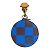 Borsa a Spalla Soft Polochon PM Damier Pop Louis Vuitton Marrone Blu - vista 3