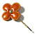 Fermaglio per Capelli Fleur Louis Vuitton - vista 2