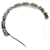 Fascia per capelli a catena G Cube Givenchy Argento  - vista 1