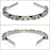 Fascia per capelli a catena G Cube Givenchy Argento  - vista 7