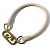 Fendi Orlock Leder Choker Halskette Anhänger