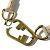Fendi Orlock Leder Choker Halskette Anhänger - Ansicht 4