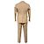 Completo due pezzi Alexander McQueen in cotone beige - vista 4