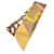 Hermès Hermes Silk Twilly Scarf Beige Brown Cloth  ref.1859887