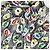 Abito camicia in seta multicolore con stampa graffiti Moschino Couture - vista 4