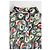 Abito camicia in seta multicolore con stampa graffiti Moschino Couture - vista 9