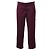 Pantalones rectos Miu Miu en algodón burdeos Roja