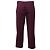 Pantalones rectos Miu Miu en algodón burdeos Roja - vista 3