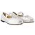 Schöne flache Schuhe - ANINE BING - Leder - Silber - Ansicht 2