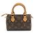 Bolsa Mini Speedy Monograma Louis Vuitton M81085 Marrom