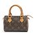 Bolsa Mini Speedy Monograma Louis Vuitton M81085 Marrom - vista 2
