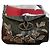 Borsa da sera Valentino Garavani Argento con paillettes Logo V Metallico