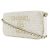 Borsa a spalla Chanel Deauville Chain Bianco - vista 2