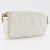 Borsa a spalla Chanel Deauville Chain Bianco - vista 3