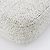 Borsa a spalla Chanel Deauville Chain Bianco - vista 4