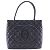 Borsa tote nera in pelle di caviale Chanel Nero