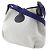Borsa a spalla Rodeo di Hermès Toile H 1999 Marrone Blu navy - vista 2