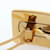 Fermaglio logo placcato oro Chanel D'oro  - vista 4