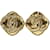 Orecchini Clip Coco Mark di Chanel D'oro