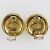 Chanel Coco Mark Clip Ohrringe Golden - Ansicht 4
