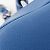 Borsa da bowling Trendy di Chanel Blu - vista 9