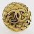 Pendientes de clip chapados en oro Chanel Coco Mark - vista 6