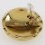 Pendientes de clip chapados en oro Chanel Coco Mark - vista 7