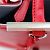 Borsa Fendi Petite a Jules Rosso - vista 10
