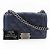 Borsa a Spalla Chanel Boy Blu navy - vista 13