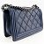 Borsa a Spalla Chanel Boy Blu navy - vista 3