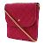 Borsa a spalla Chanel in microcotone rosa con catena - vista 2
