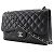 Chanel Deca Matelassé 30 Schultertasche Schwarz - Ansicht 2