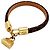 Bracciale charm Louis Vuitton Alma M6220 Marrone Monogramma