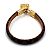 Bracciale charm Louis Vuitton Alma M6220 Marrone Monogramma - vista 3