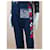 Chanel Jeans bordados Coco Gabrielle 36 FR Azul marino - vista 4
