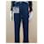 Chanel Jeans bordados Coco Gabrielle 36 FR Azul marino - vista 5