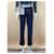 Chanel Jeans bordados Coco Gabrielle 36 FR Azul marino - vista 9