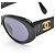 Occhiali da sole Chanel CC Logo Neri Oro Nero D'oro - vista 2
