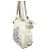 Borsa Tote Chanel Sport Bianca e Blu in Nylon Bianco - vista 2