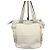 Borsa Tote Chanel Sport Bianca e Blu in Nylon Bianco - vista 3